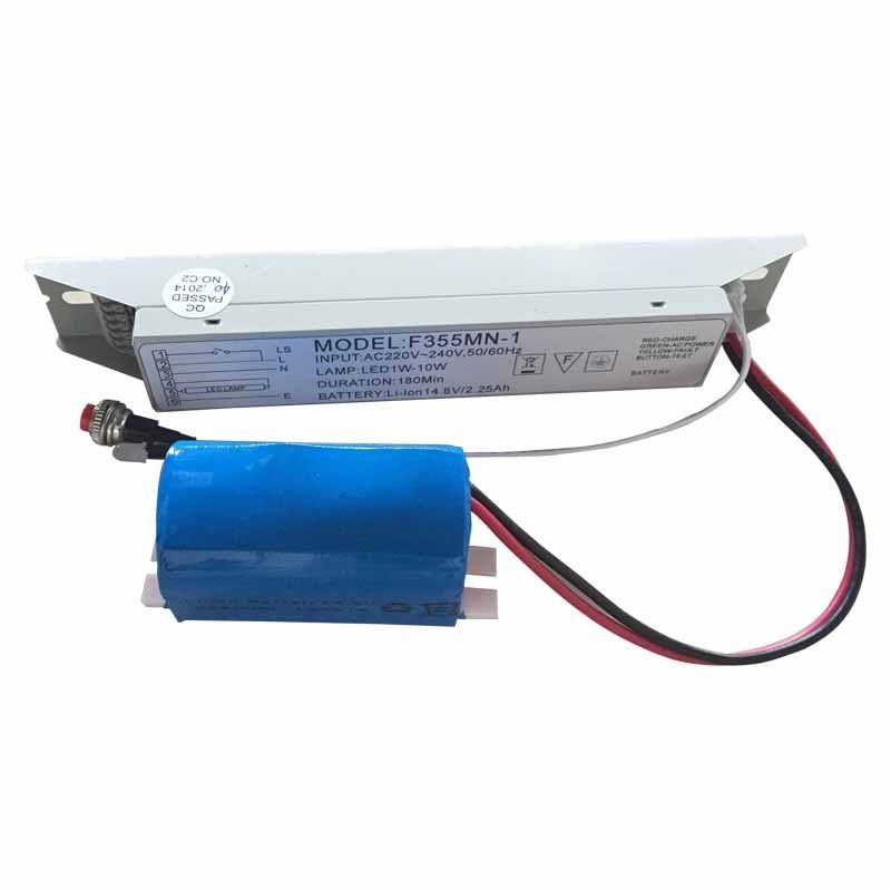 Светодиодный аварийный светильник Блок питания Li-Ion аккумулятор 14.8V 2.25Ah 3 часа F355M