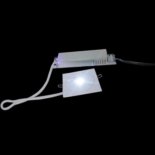 110V 220V IP20 Внутренний потолочный монтируемый откошенный аварийный свет 3W SMD Белый светодиод