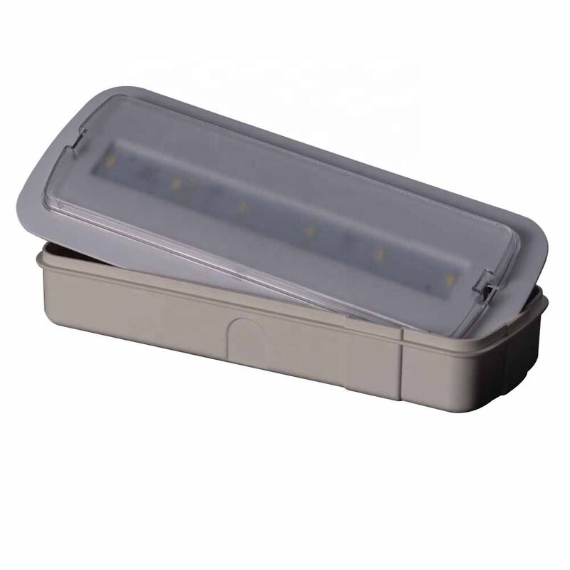 3W настенный и потолочный встроенный светодиодный зарядное экстренное освещение с 3-летней гарантией и 180 минут резервного копирования