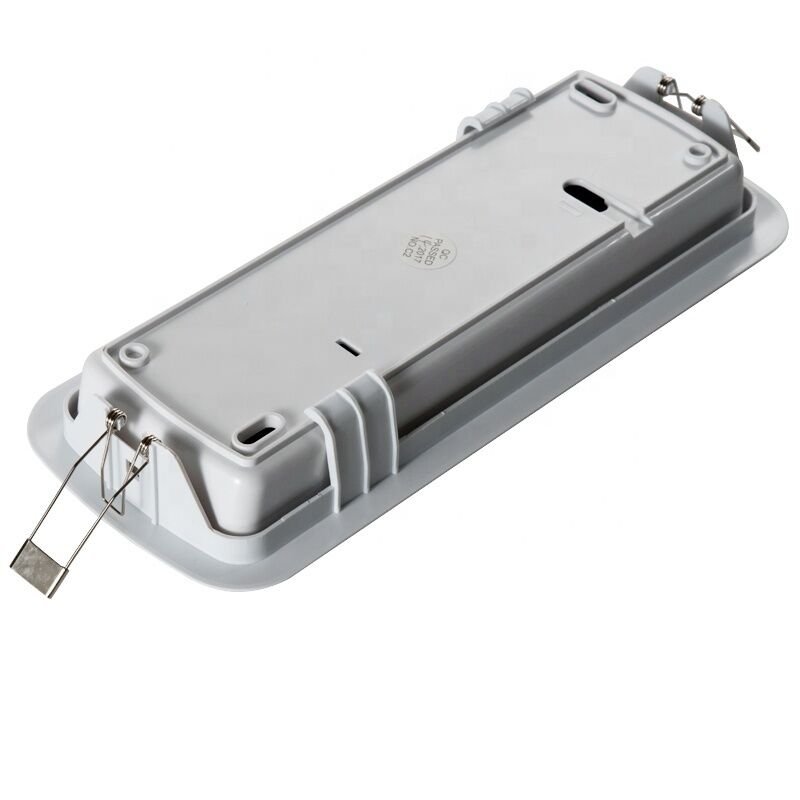 3W настенный и потолочный встроенный светодиодный зарядное экстренное освещение с 3-летней гарантией и 180 минут резервного копирования