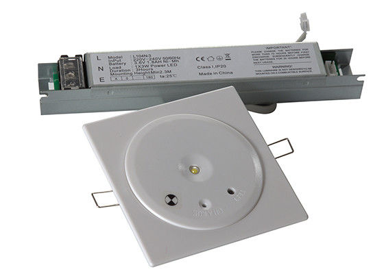 1W Ni-Cd Ceiling LED Emergency Light Акумуляторная батарея 1,0Ah IP20 EL104N-1