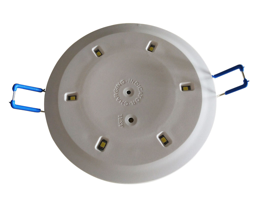 Вставленный светодиодный аварийный потолочный фонарь 3.6V Ni-Cd Батарея Стальная оболочка IP20 L117N