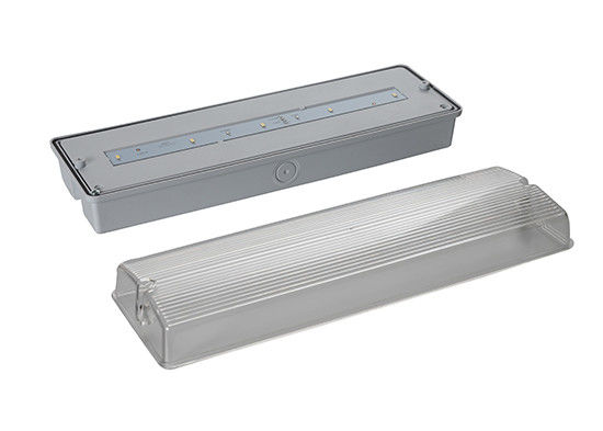 220В светодиодный сигнал экстренного выхода с 3-часовой работой, огнеупорный корпус ABS и никель-кадмиевая батарея